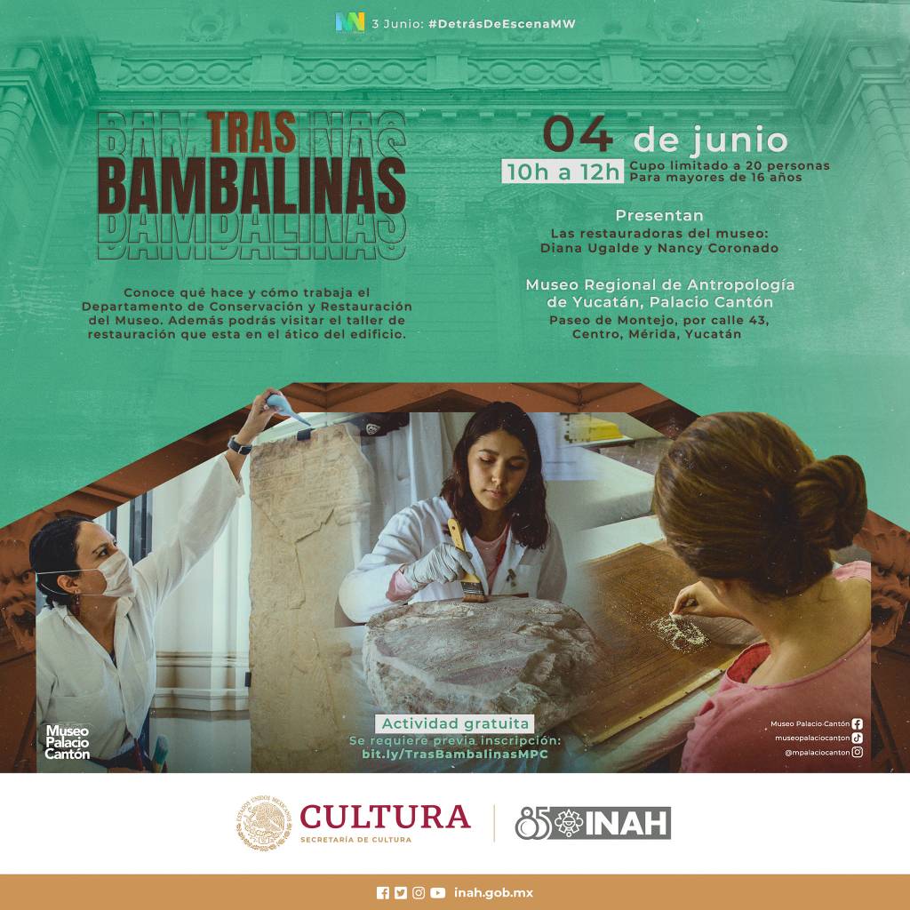 #Yucatán ¡La semana de los museos llegó al #MuseoPalacioCantón! –&nbsp;#MUSEUMWEEK2024