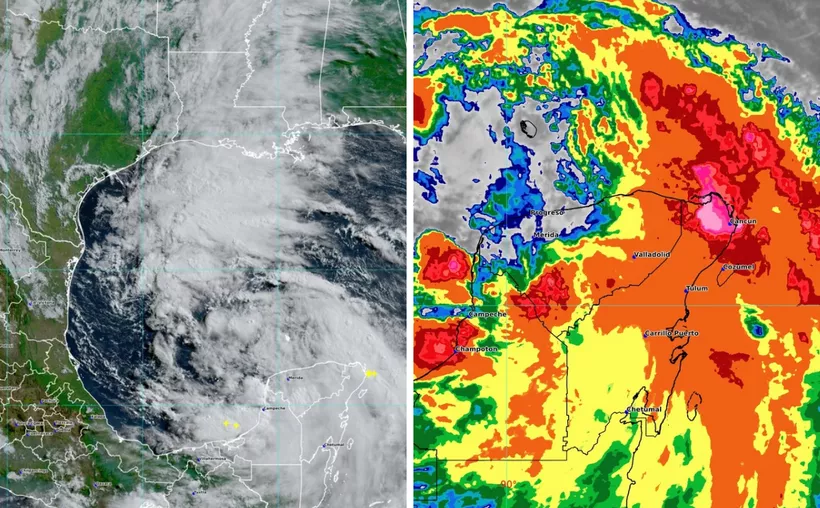 #QuintanaRoo #Conagua: potencial ciclón ‘UNO’ podría evolucionar a Tormenta Tropical ‘Alberto’