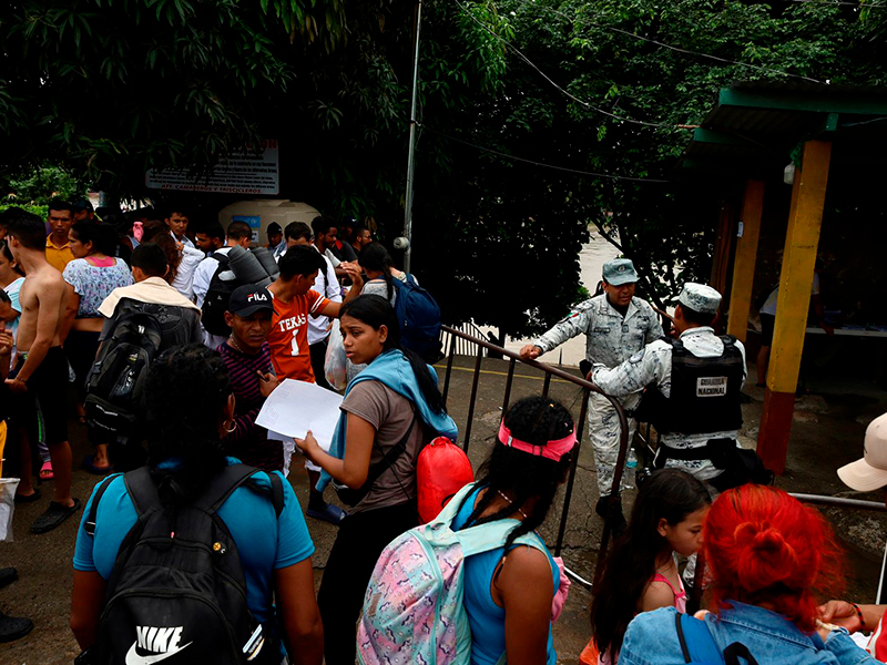 #Chiapas Simuladores, retenes&nbsp;migratorios
