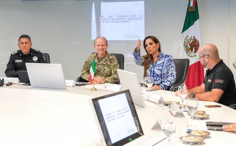 #QuintanaRoo #MaraLezama y #RafaelOjeda evalúan la estrategia de atención al&nbsp;sargazo