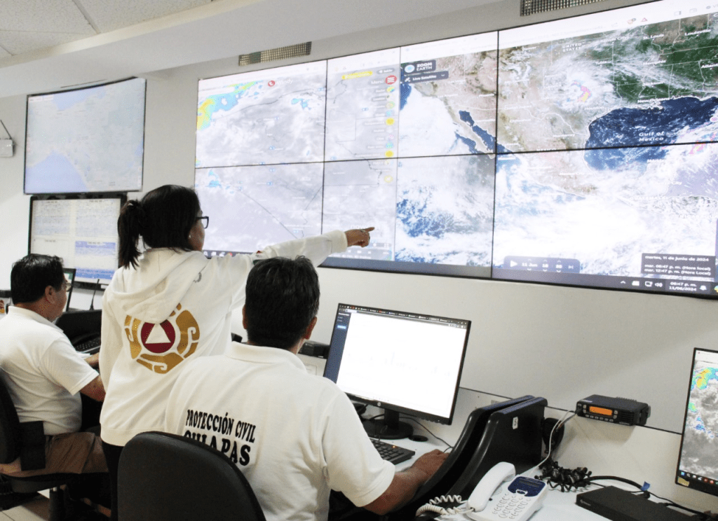 #Chiapas Ante pronóstico de lluvias intensas para las próximas horas, #ProtecciónCivil mantiene el llamado a extremar&nbsp;precauciones