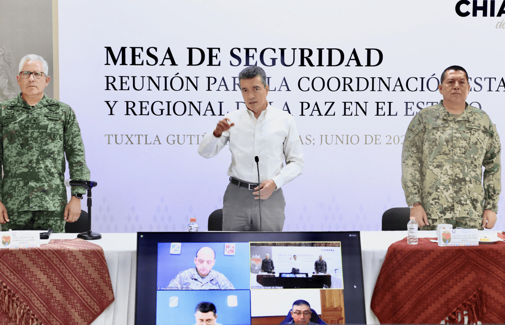 #Chiapas Desde la Mesa de Seguridad, #RutilioEscandón reitera el llamado a extremar precauciones por&nbsp;lluvias