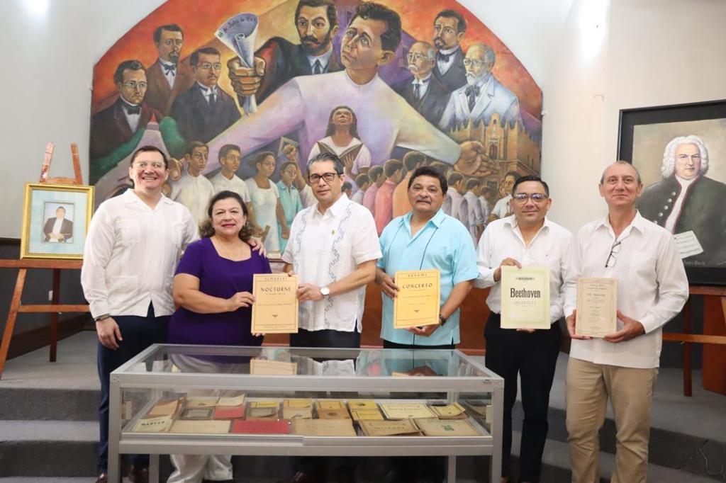 #Yucatán Donan a la #UADY partituras que pertenecieron al ingeniero #MiguelPérezConcha