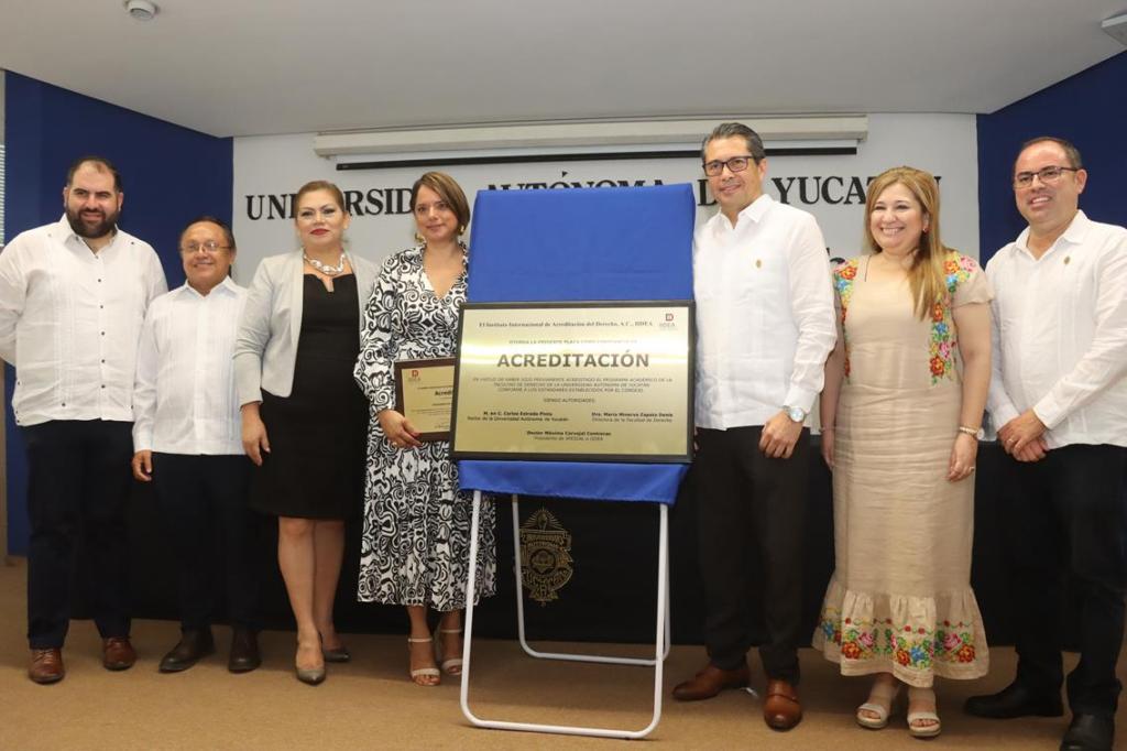 #Yucatán Licenciatura de Derecho recibe acreditación internacional por su alta calidad&nbsp;educativa