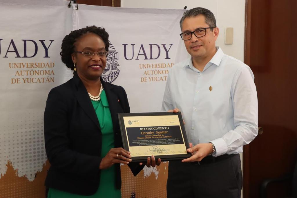 #Yucatán #UADY reconoce el esfuerzo conjunto con el Consulado de #EEUU en&nbsp;#Mérida