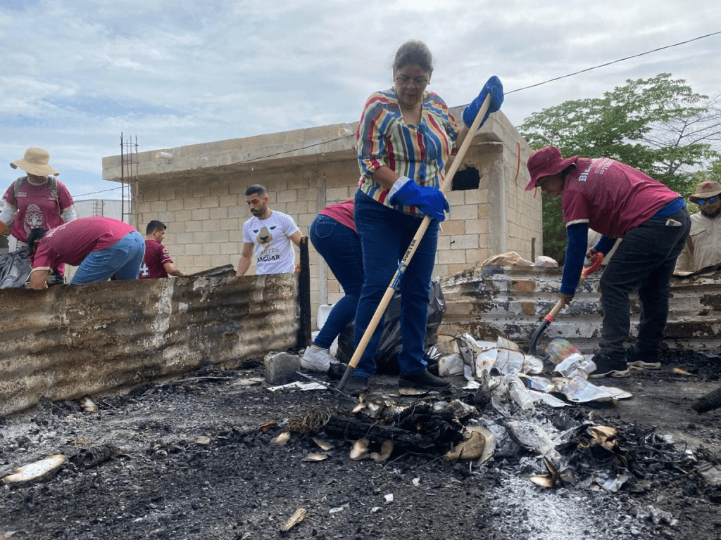 #Campeche Bienestar apoya acciones de descacharrización