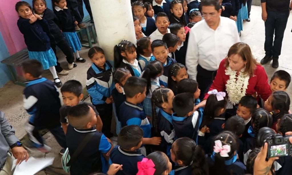 #Veracruz Desde Magdalena, Rocío Nahle refrenda compromiso con la niñez veracruzana