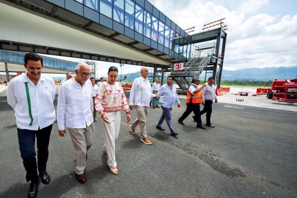 #Nayarit Al 77 por ciento de avance, obras del nuevo Aeropuerto internacional de Tepic