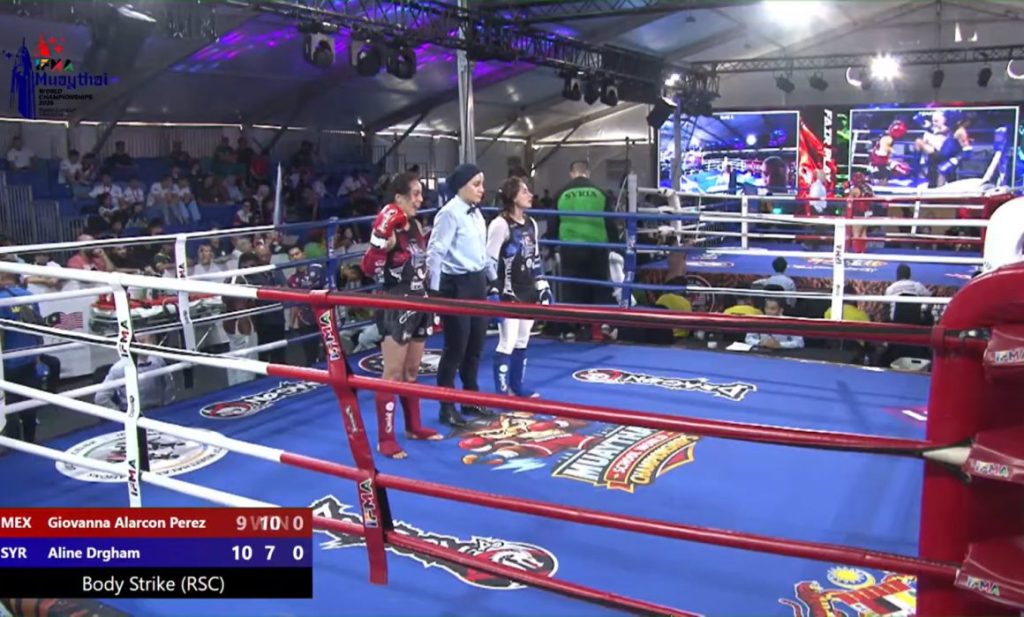 #Veracruz Logra Giovanna Alarcón pase a semifinales en Mundial de Muaythai