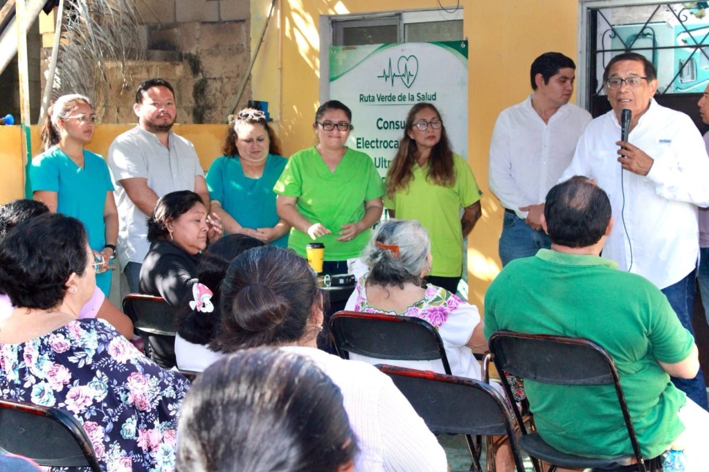 #Yucatan Ramírez Marín acerca servicios médicos en Hunucmá con la Ruta Verde de la Salud