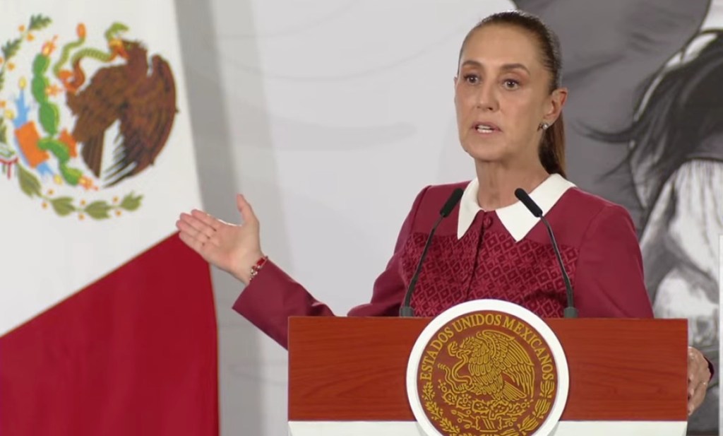 #Nacional Pide Sheinbaum a Ronald Johnson respetar asuntos internos de México