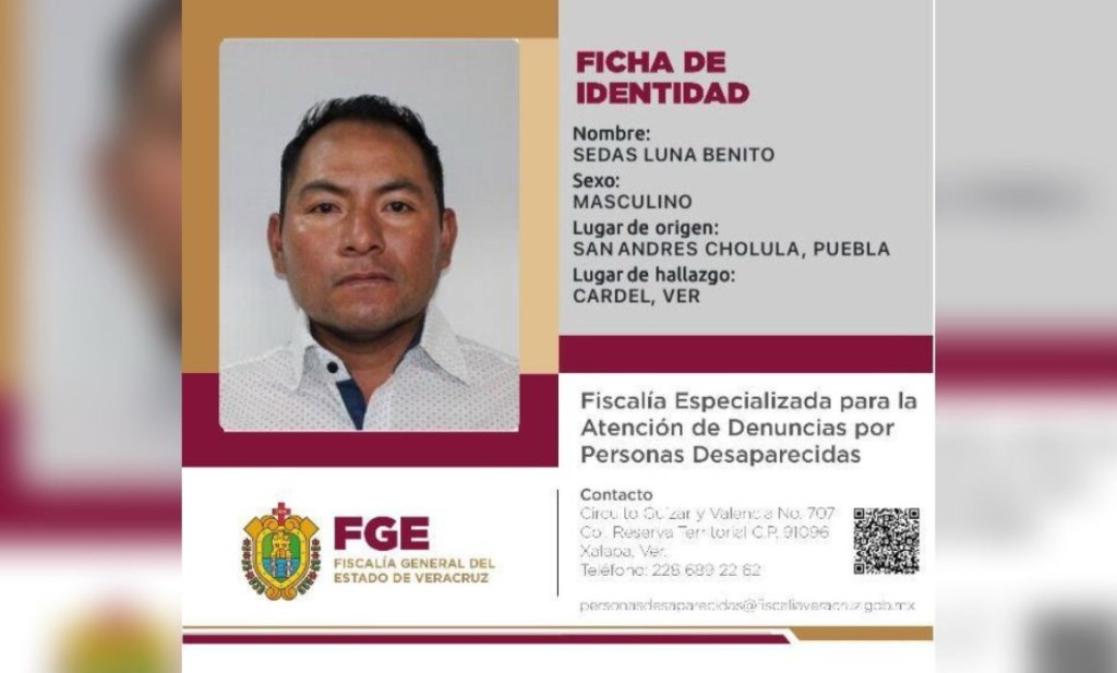#Veracruz Micrositio para identificación humana registra primer resultado positivo