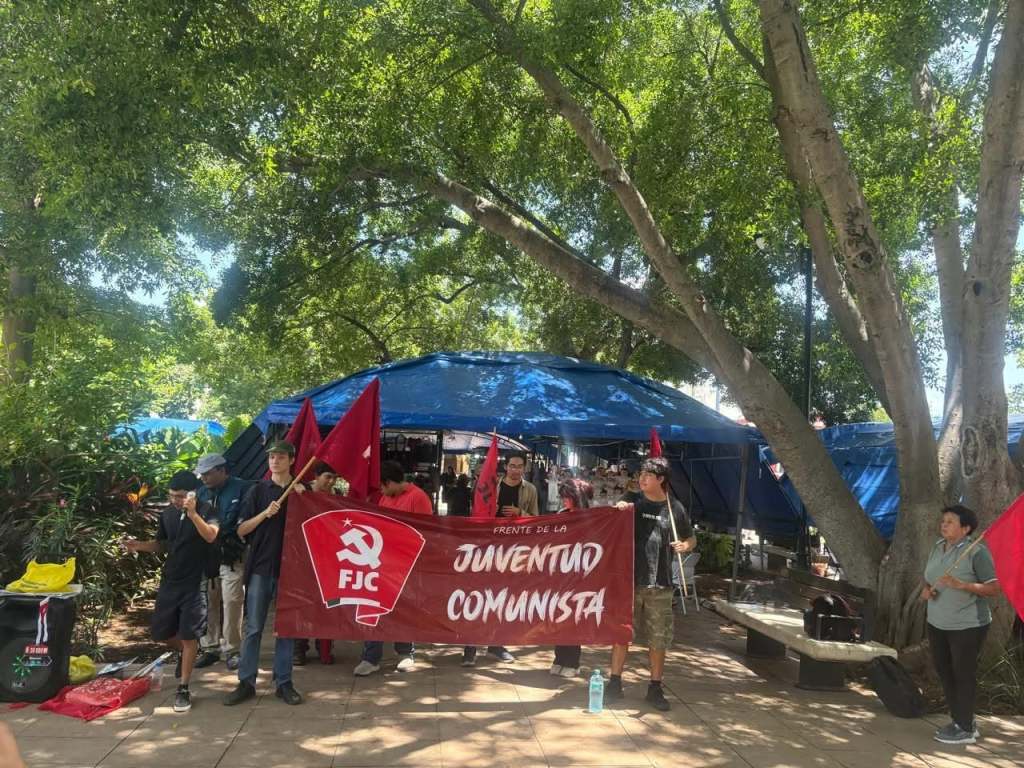 #Yucatan Marchan en Mérida para exigir fin al bloqueo de Estados Unidos contra&nbsp;Cuba