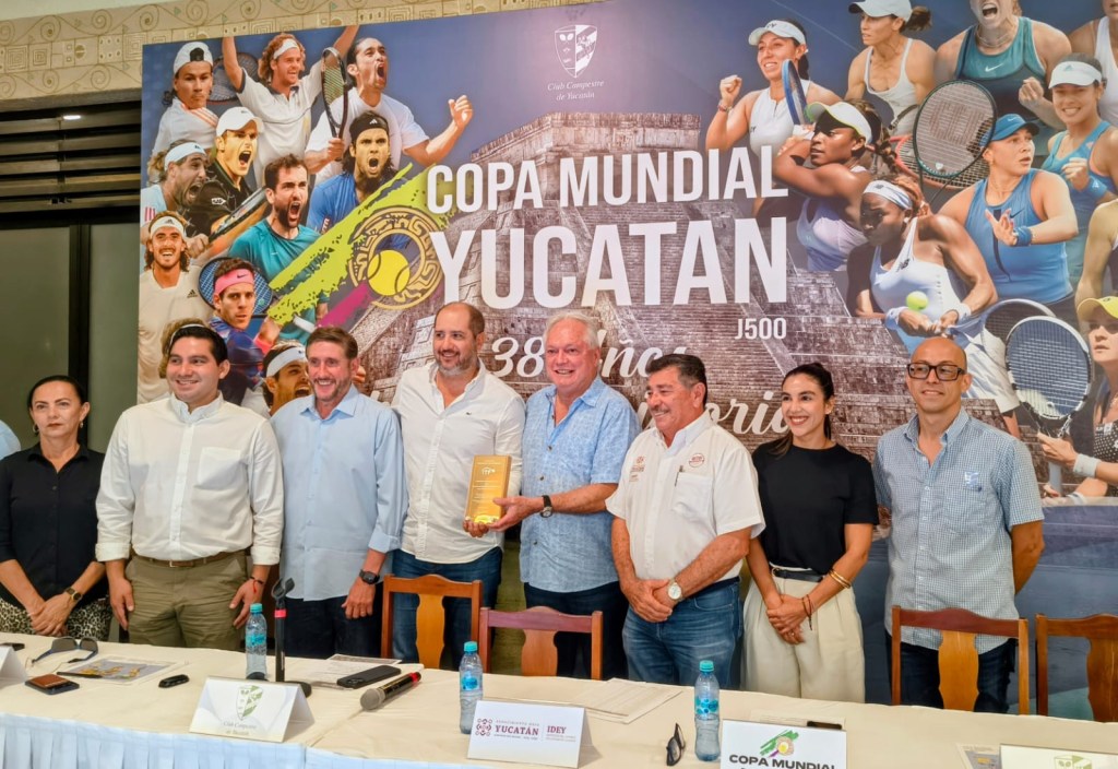 #Yucatan Reconoce la Federación Internacional de Tenis a la Copa Mundial Yucatán por sus más de 25 años de realizarse ininterrumpidamente
