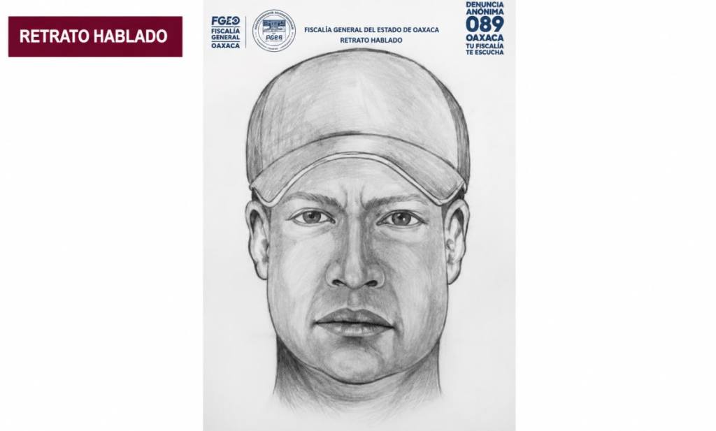 #Oaxaca Presenta FGEO retrato hablado de presunto homicida de Alejandro&nbsp;Leyva