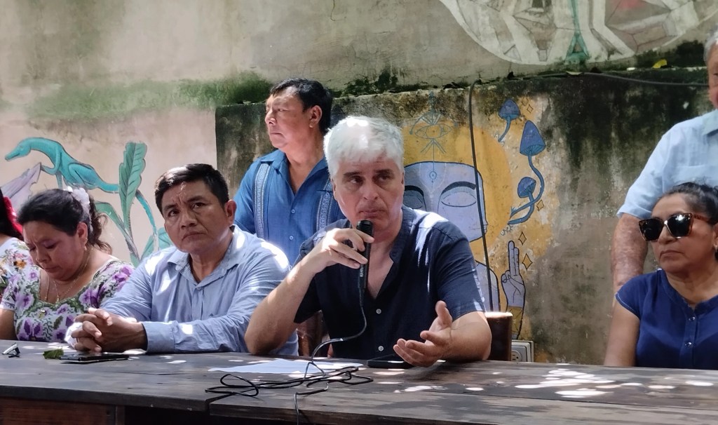 #Yucatán Sergio Oceransky denuncia intensificación de la criminalización en su contra