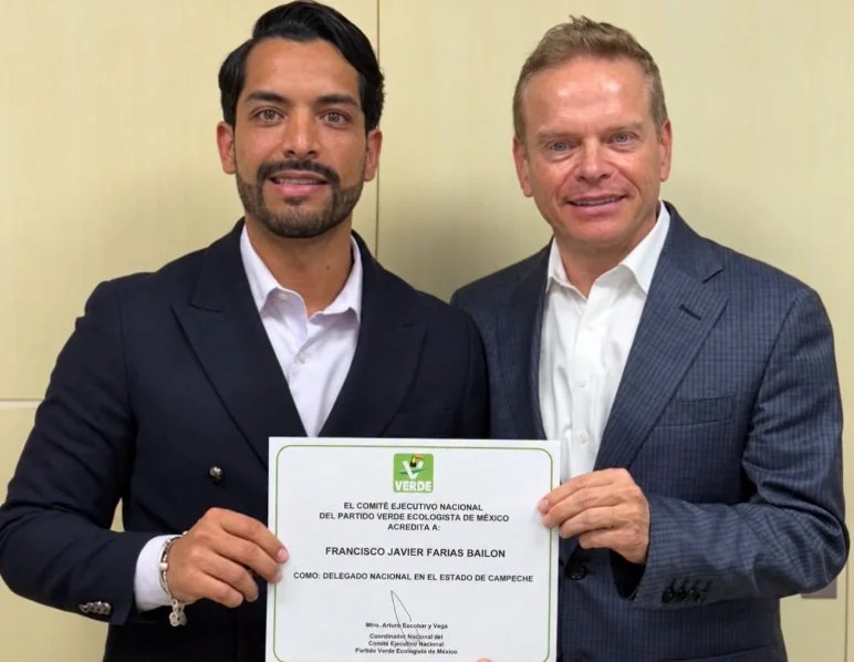 #Campeche Francisco Farías deja Movimiento Ciudadano y se suma al Verde Ecologista de la 4T en Campeche