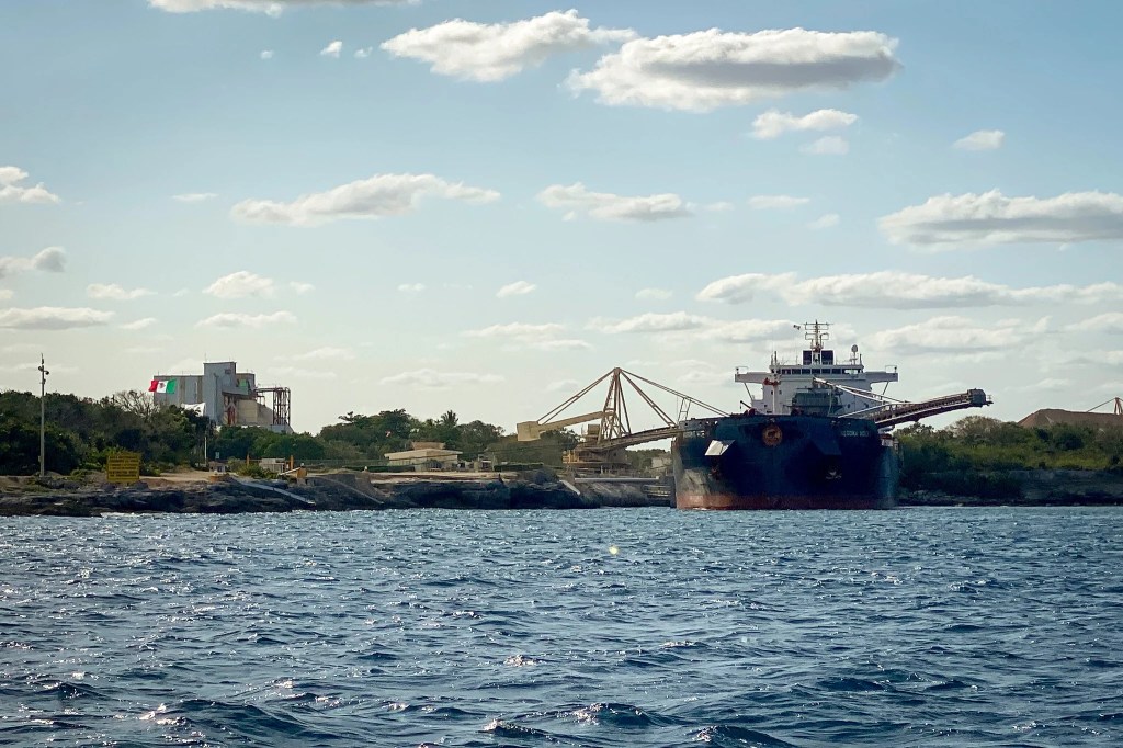 #QuintanaRoo Gobierno de México discute con Vulcan uso del puerto de Punta Venado, en la Riviera Maya