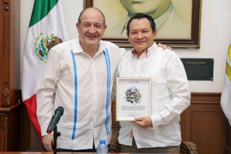#Yucatán y Unicef fortalecen acciones de salud, nutrición, educación y protección de la&nbsp;niñez