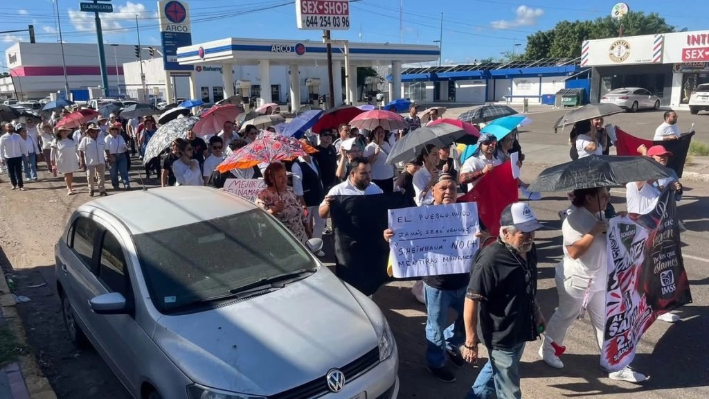 #Sonora Personal protesta por condiciones insalubres y falta de material en hospital del IMSS en&nbsp;Cajeme