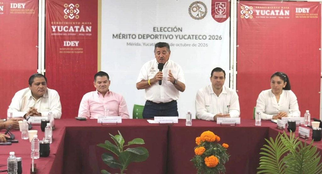 #Yucatan Víctor Méndez gana el Mérito Deportivo Yucateco 2026